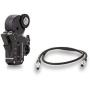 TILTA WLC-T03-M Nucleus-M Brushless Wireless Follow Focus FIZ Lens Control Motor with Nucleus-M 7-Pin to 7-Pin Motor to Motor Connection Cable (Straight) 55cm WLC-T03-7P-S-55