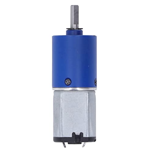DC Gear Motor, Electric D Shaped Output Shaft Gear Motor 12V High Conductivity High Torsion for Digital Products(533RPM 1: 22.5)