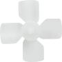 Evaporator Fan Blade AP2152058 5308000010 for Kenmore Frigidaire Refrigerator 216325600 218649000