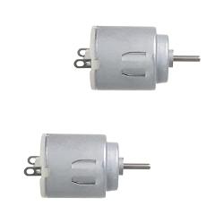 Fielect 5Pcs DC Motor 3V 14000RPM Electric Motor Micro Motor Round Shaft for DIY Airplane RC Boat Toys Model DIY Hobby