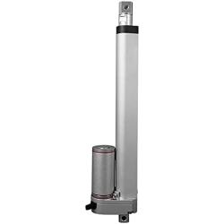 SUTK 100mm~1000mm Electric Linear Actuator 24V dc Waterproof Linear Brushless Motor Kit Max 1800N 50W Remote Panel Controller (Speed(RPM) : 200mm Stroke, Voltage(V) : 600N Thrust Load)