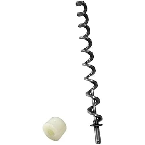 Aimuchen Direct Igniter Auger Shaft Screw Push RodShaft and Auger Brushing Kit Compatible with Most Traeger Lil Tex Tex Pellet Grills (17 18)