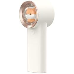 AIMHON Handheld Mini Fan, Portable Pocket Fan,3600mAh Battery Operated Rechargeable Personal Fan, 6-15 Hours Working Time for Outdoor Activities, Summer Gift for Men Women (White)