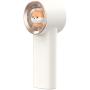 AIMHON Handheld Mini Fan, Portable Pocket Fan,3600mAh Battery Operated Rechargeable Personal Fan, 6-15 Hours Working Time for Outdoor Activities, Summer Gift for Men Women (White)