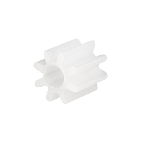 uxcell 30pcs Plastic Gears 8 Teeth Model 082A Reduction Gear Plastic Worm Gears for RC Car Robot Motor
