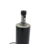 RATTMMOTOR 500W CNC Air Cooled Spindle Motor ER11 12-100VDC 0.5NM 12000RPM + 52mm Spindle Motor Mount Clamp for CNC Router Milling Machine