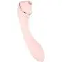 BEELOO Dual Motor Wireless Soft Silent Cordless Waterproof USB Recharging Therapeutic Vi Power Color Pink, Large