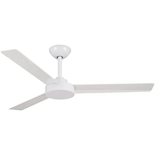 Minka-Aire F524-WHF Roto 52 Inch Ceiling Fan 3 Blades in Flat White Finish