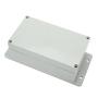 Erfo Junction Box ABS Plastic Universal Electrical Project Enclosure, IP65 Waterproof Dustproof DIY Electronic Case with Fixed Ear White (7.9 x 4.7 x 3 inch)