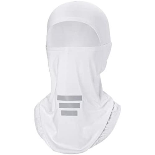 LANVO Adjustable Neck Gaiter Balaclava Ski Mask for Men & Women, UV Protection Windproof Reusable Cloth Ski Mask Balaclava Bandana for Skiing, Running, Fishing, Hiking, Cycling
