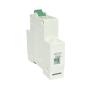 Haozheng Miniature Circuit Breaker DZ47-63 D6 DIN Rail Mount Circuit Breaker Low-Voltage 6A 110/230/400V 1 Pole for Motor, White