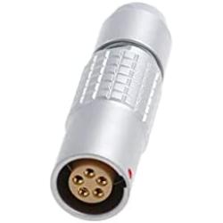 HangTon 0B PHG 2 Pin Free Socket Connector, Female Contact, Circular Push Pull Cable Receptacle