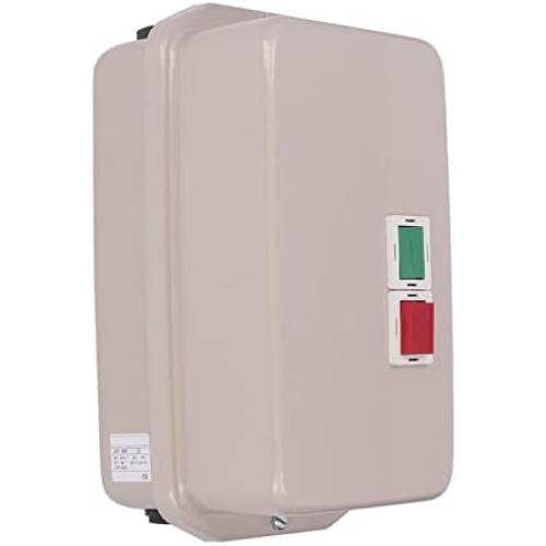 Magnetic Electric Motor Starter, Intelligent Protection 3 Phase Electric Motor Control 2 Use Powerful for Air Pressure Machines