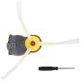 Odashen Side Brush Motor Module for iRobot Roomba 500 600 700 800 900 I3 Series Robot Vacuum Cleaner (Replacement Motor Module + Side Brush +Screwdriver)