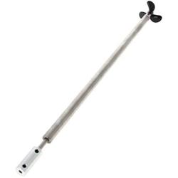 Jutagoss Drive Shaft Fit for 4mm Motor Shaft Propeller and Universal Joint for RC Boat,300mm Shaft Length,250mm Sleeve Length,36mm Dia Propeller 1PCS