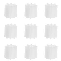 Othmro 10pcs Plastic Gears 8 Teeth Model 082A Reduction Gear Plastic Worm Gears for RC Car Robot Motor
