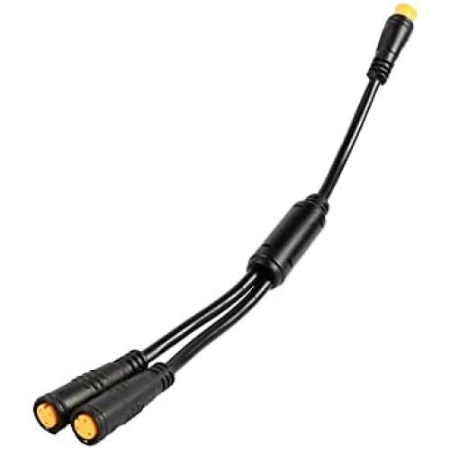 BAFANG Y Splitter 1T2 Extension Cable for Gear Sensor Brake Lever BBS01 BBS02B BBSHD Motor Kit Electric Bike Connector