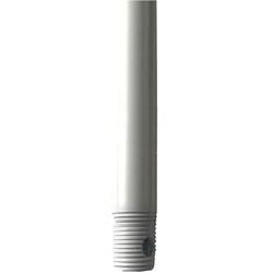 18in Ceiling Fan Extension Downrod in Matte White