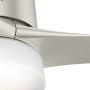 Hunter Symphony Indoor Wi-Fi Ceiling Fan with LED Light and Remote Control, 54