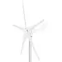HYTC Wind Power 400W 12V Wind Turbine Blade Material Nylon Fiber 5 Blades with Charge Controller Wind Energy Motor-Black 12v