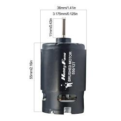 Hobby Fans RC Motor 550 12T Brushed Waterproof Motor for 1:10 RC Crawler Axial SCX10 AXI03007 JL 90046 TRX4 TRX6 RC Car Boat