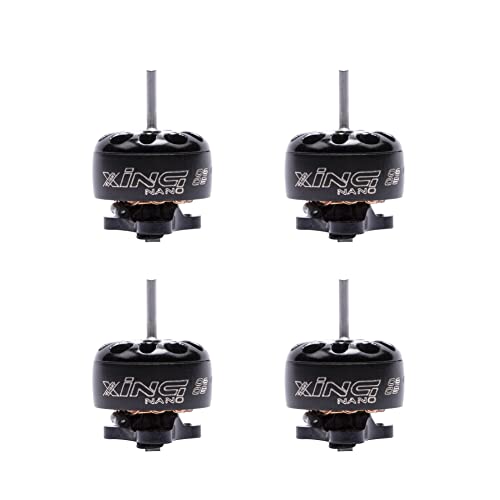iFlight 4pcs XING Nano 0803 17000KV FPV Micro Motor for 60-75mm Tinywhoop Drone Like as iFlight Nazgul Nano 73mm Brushless Indoor Micro Drone