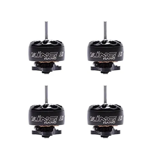 Moteurs iFlight 4 x XING Nano 0803 17000KV FPV Micro pour Drone Tinywhoop comme iFlight Nazgul Nano 73mm Brushless Indoor Micro Drone Moteurs iFlight 4 x XING Nano 0803 17000KV FPV Micro pour Drone Tinywhoop comme iFlight Nazgul Nano 73mm Brushless Indoor Micro Drone