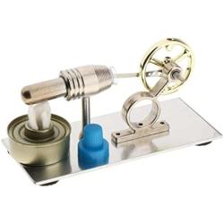 NUPART Mini Hot Air Stirling Engine Motor Model Steam Engine Physics Educational Toy