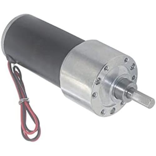 Moteur à Électroaimants DC 12V 24V, Réversible, Ajustable en Vitesse, Couple Élevé, Faible Vitesse (24v : 420rpm, Package B) Moteur à Électroaimants DC 12V 24V, Réversible, Ajustable en Vitesse, Couple Élevé, Faible Vitesse (24v : 420rpm, Package B)