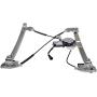 Dorman 741-428 Front Driver Side Power Window Regulator And Motor Assembly Compatible with Select Ford / Lincoln Models (OE FIX)