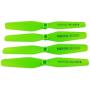 Upgraded Spare Parts Replacement for Syma X5UW X5UC RC Quadcopter Rc Helicopter Copter Toy Motor Main Blade Propellers Propeller Protectors Blades Frame Landing Skid with Screws Set (Green)