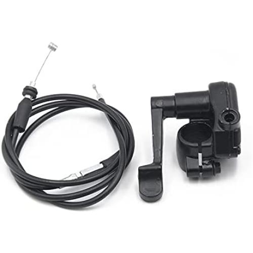 Medduw 7/8 22mm Metal Thumb Throttle Cable Accelerator Handle Assembly, Universal Replacement for Chinese 50cc 70cc 90cc 110cc 125cc 250cc ATV Quad Go Kart Pit Bike