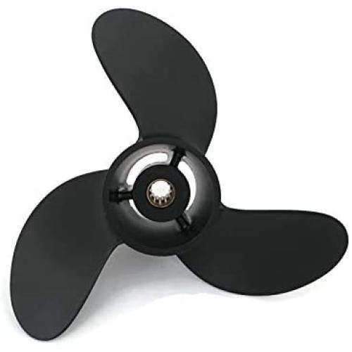 Boat Motor 7.8x8 Aluminium Alloy Propeller 812950 812950002 for Tohatsu/Nissan 4HP 5HP 6HP / Mercury Mariner 2-Stroke 5HP Outboard Motors 7.8 x 8 inch Engine