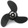 Boat Motor 7.8x8 Aluminium Alloy Propeller 812950 812950002 for Tohatsu/Nissan 4HP 5HP 6HP / Mercury Mariner 2-Stroke 5HP Outboard Motors 7.8 x 8 inch Engine