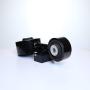 DEA A4274 Front Engine Torque Strut Mount, Color-Black