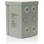 Leviton N3303-DS 30 Amp, 600 Volt, Toggle In Type 3R Enclosure Three-Pole, Industrial Grade, Grounded To Enclosure, Gray