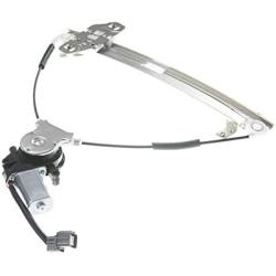 Front Passenger Side Power Window Regulator with Motor Compatible with Honda Accord 2003-2007 (Coupe 2-Door）