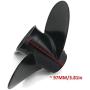 Boat Motor Propeller Aluminium 3B2W64517-1 3B2-64517 48-804974 For Tohatsu Nissan Mercury Mercruiser Outboard 8HP - 9.8HP (8.5) 9