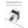 Creality Upgraded 3D Printer 42-34 Stepper Motor Set (2 Phase 0.8A 1.8 Degree 0.4N.M) with Rubber Vibration Dampers and M3 Screw for Ender-3 V2 Z-Axis, for CR-10 10S Ender 3/ Pro Ender 5 3D Printer