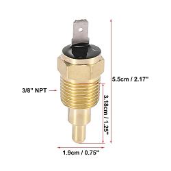 X AUTOHAUX Universal Engine Cooling Fan Temperature Thermo Sensor Switch 3/8