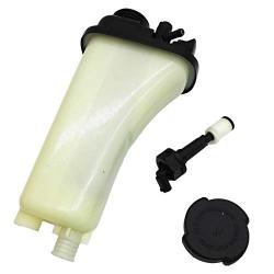 OKAY MOTOR Coolant Expansion Tank + Level Sensor + Cap for BMW E36 323i 325i 328is M3 Z3 E39 528i 17111723520