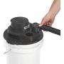 Shop-Vac 6004511 Wet/Dry Vac Conversion Kit, Lid Mount for a 5 gal. Bucket, 1-1/4 in. x 4 ft. Hose, 60 CFM, (1-Kit)