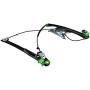 A-Premium Power Window Regulator without Motor Compatible with Audi A4 1996-2001 A4 Quattro 1996-2001 S4 2000-2002 Front Passenger Side
