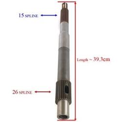 Boat Motor 6E5-45611-01 00 Propeller Shaft Prop for Yamaha Outboard 115HP - 200HP V6 2/4-stroke Marine Motor Engine