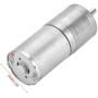 DC 12V Metal Gear Motor Low Speed for Electronic Lock Robot Electric Curtain 25mm 25GA-370(60RPM)