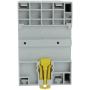 Shopcorp 50 Amp 4 Pole Normally Open IEC 400V Contactor (Silent Operation) – 110/120VAC Coil, Motor Load 40A and Lighting Load 63A with Mounting Base for DIN Rail