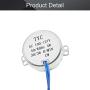 Fielect Synchronous Motor AC 110V 30RPM Synchron Motor Turntable Motor CW Direction 4W TYC-50 Horizontal Hole Shaft