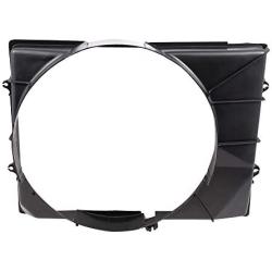 Brock Replacement Upper Radiator Cooling Fan Shroud Compatible with Pickup Truck 4 Cylinder 16711-35020 TO3110101