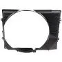 Brock Replacement Upper Radiator Cooling Fan Shroud Compatible with Pickup Truck 4 Cylinder 16711-35020 TO3110101