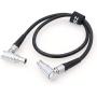 ZBLZGP Nucleus M 7 Pin Follow Focus Motor Connection Cable Daisy-Chained to 7-pin for Tilta (Elbow 7 pin)